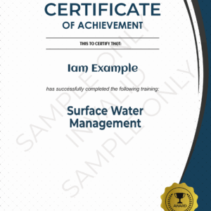Surface Water Management Training