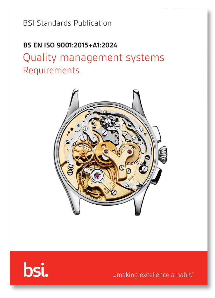 BS EN ISO 9001:2015+A1:2024